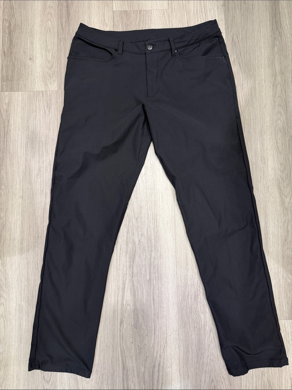 LULULEMON Men's ABC trouser Black Stretch Performance pant